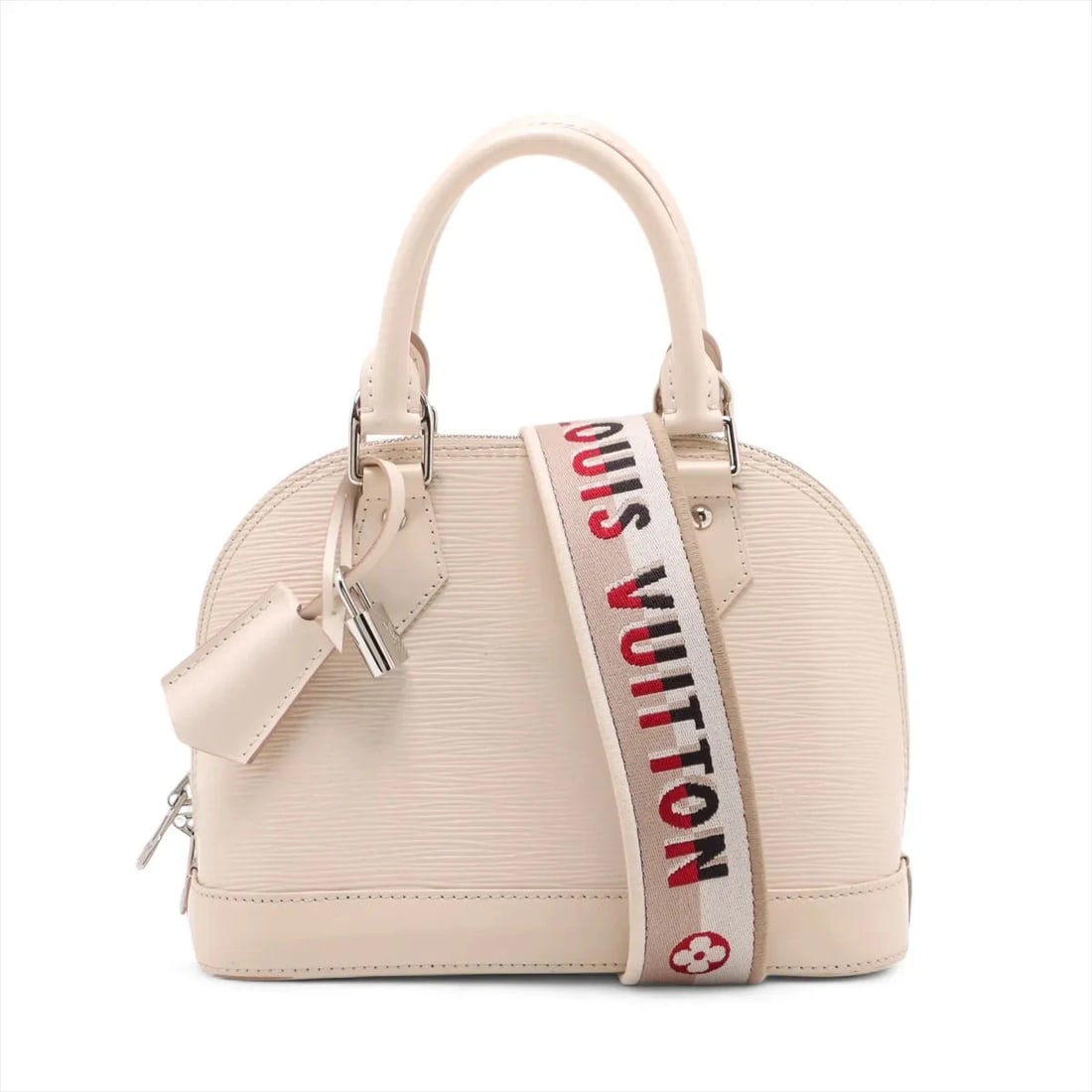 LOUIS VUITTON EPI ALMA BB WHITE (1 of 6)