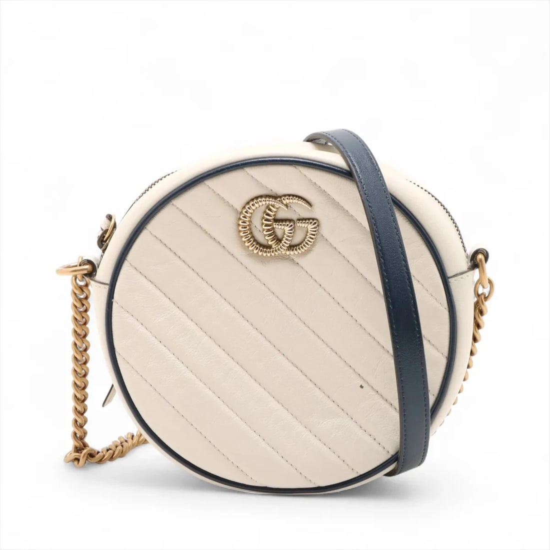 GUCCI GG MARMONT LEATHER CHAIN SHOULDER BAG (1 of 5)