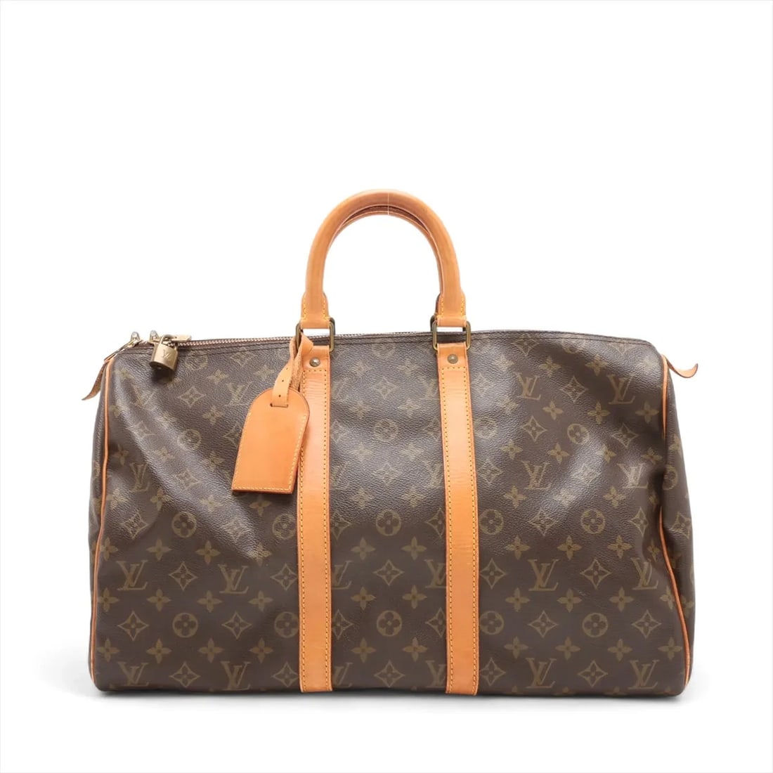 LOUIS VUITTON MONOGRAM KEEPALL 45 BROWN (1 of 9)