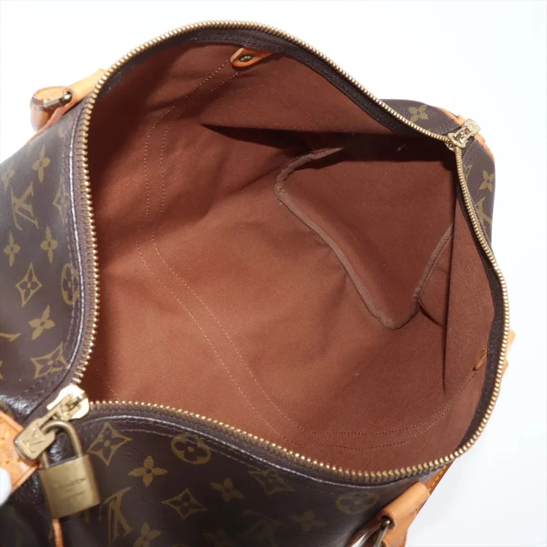 LOUIS VUITTON MONOGRAM KEEPALL 45 BROWN - 7