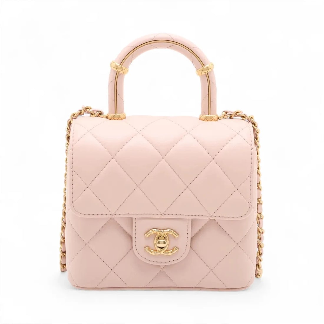 CHANEL MATELASSE LAMBSKIN 2 WAY SHOULDER BAG (1 of 7)