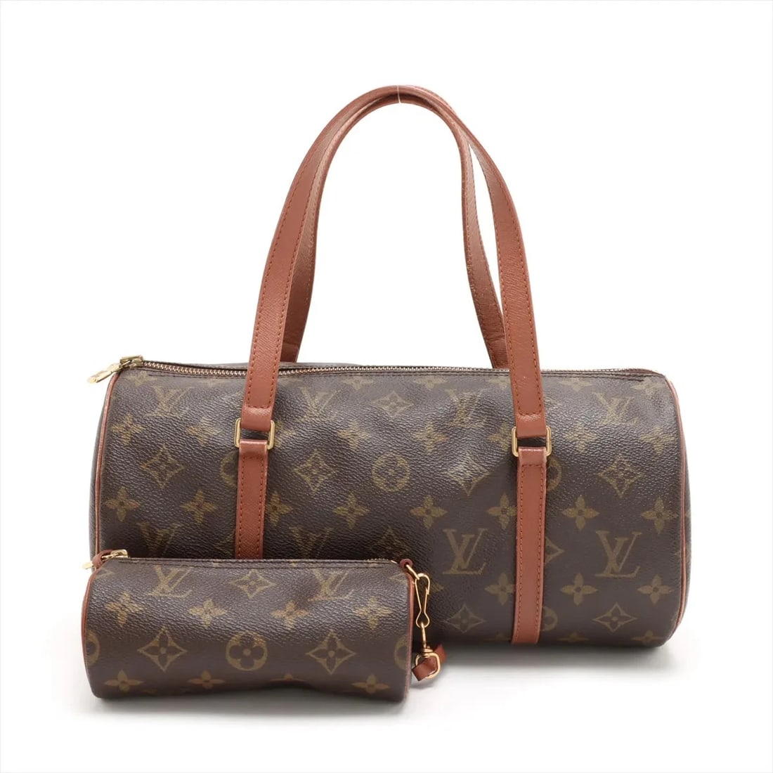 LOUIS VUITTON MONOGRAM PAPILLON 30 BROWN: Louis Vuitton Monogram Papillon 30 Brown Brand: Louis Vuitton Type: Hand bag Material: Monogram Color: Brown Size: Height:5.9inch Length:12.0inch Depth:5.9inch Handle height:5.9inch Accessories: