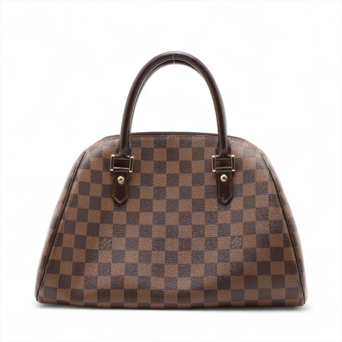 LOUIS VUITTON DAMIER RIBERA MM BROWN: Louis Vuitton Damier Ribera MM Brown Brand: Louis Vuitton Type: Hand bag Material: None Color: Brown Size: Height:8.3inch Length:13.4inch Depth:7.5inch Handle height:3.7inch Accessories: None
