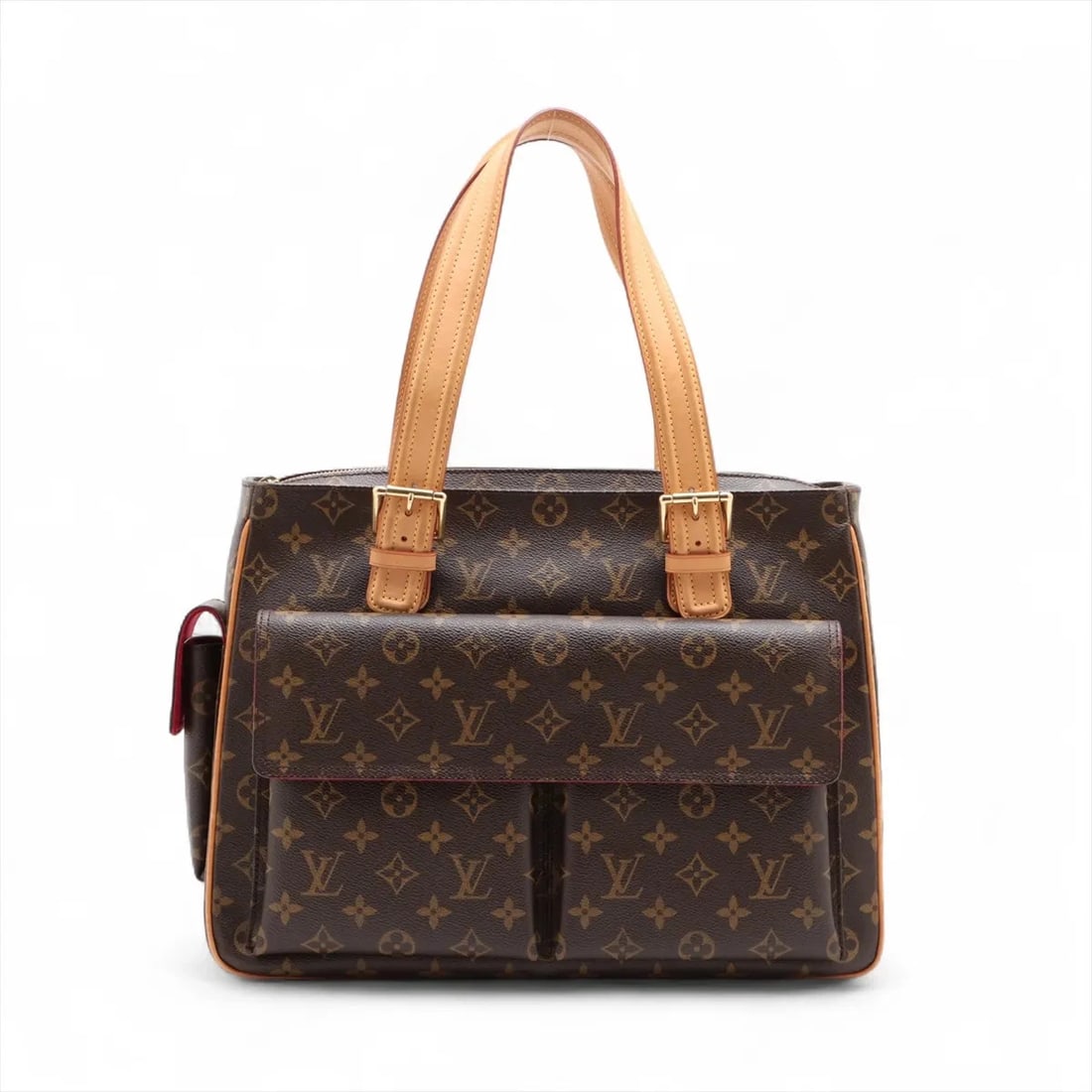 LOUIS VUITTON MONOGRAM MULTIPLI CITE BROWN: Louis Vuitton Monogram multipli cite Brown Brand: Louis Vuitton Type: Tote bag Material: Monogram Color: Brown Size: Height:10.4inch Length:14.6inch Depth:5.1inch Shoulder height:8.9inch 