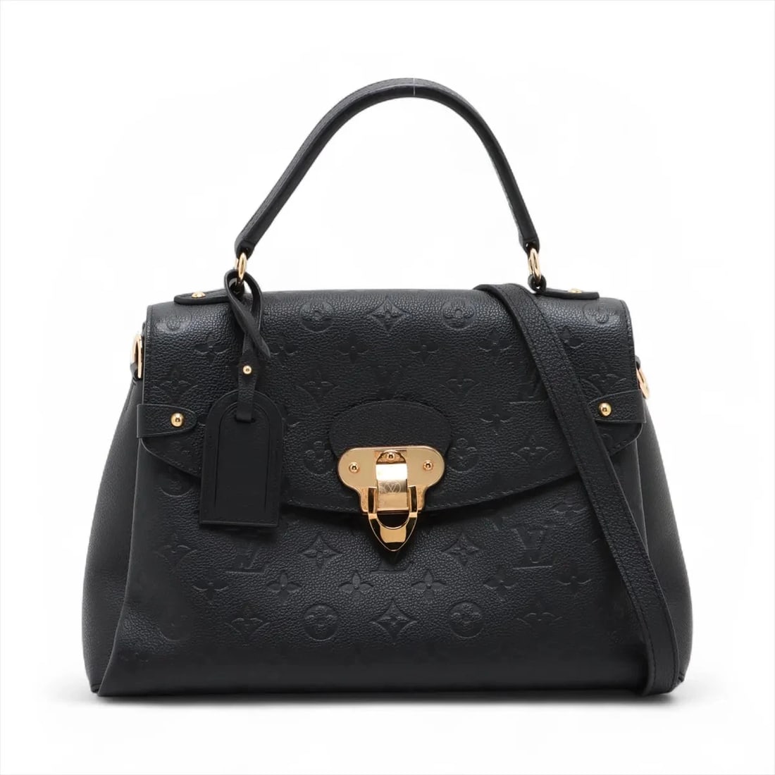 LOUIS VUITTON MONOGRAM EMPREINTE GEORGES MM BLACK (1 of 8)