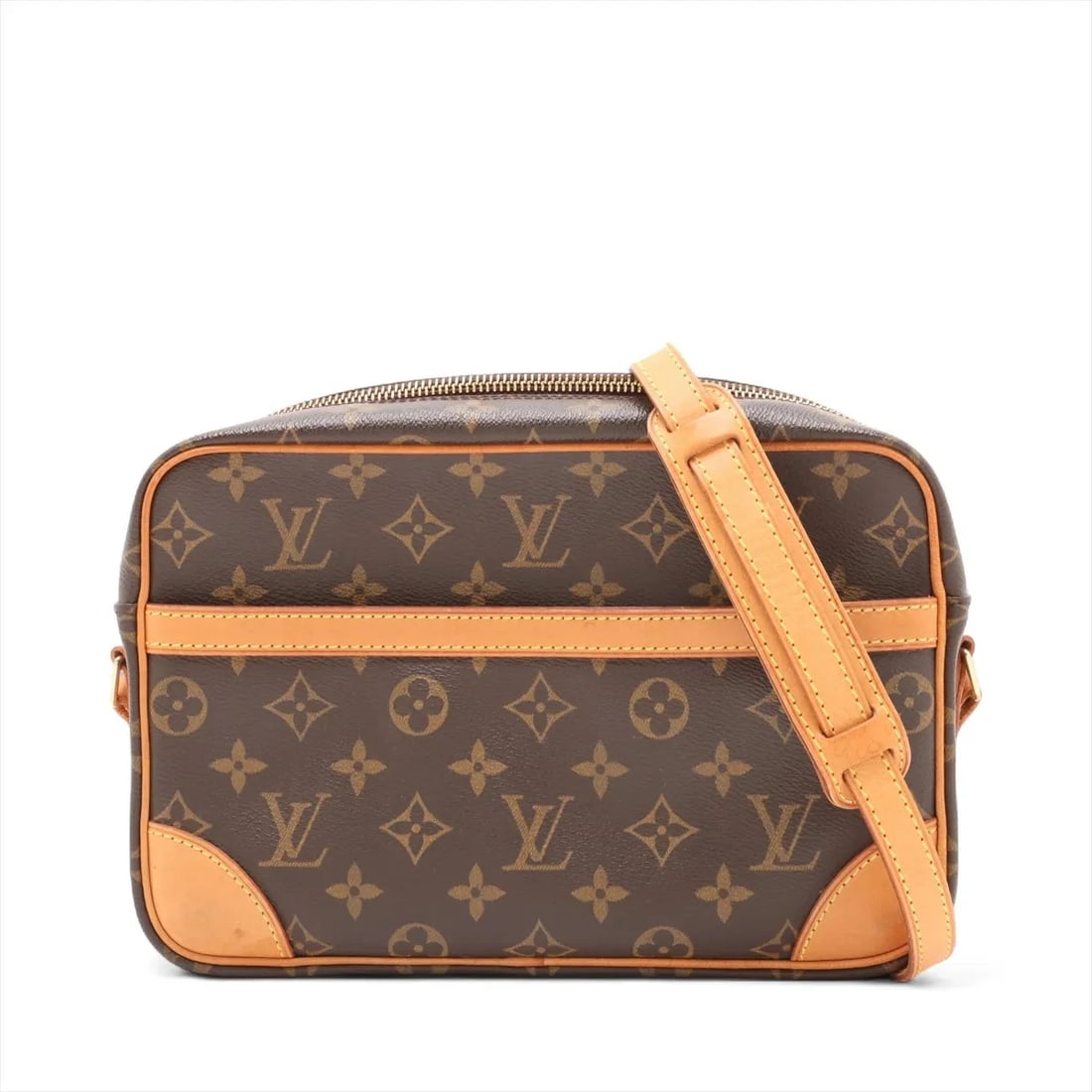LOUIS VUITTON MONOGRAM TROCADERO 27 BROWN (1 of 7)