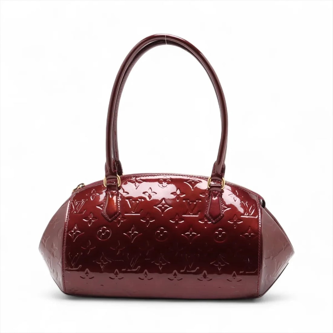 LOUIS VUITTON VERNIS SHERWOOD PM BORDEAUX (1 of 9)