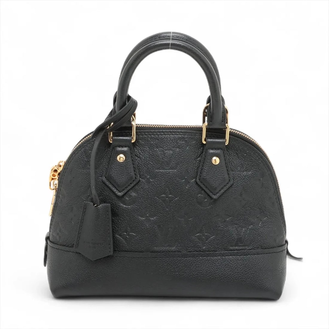 LOUIS VUITTON MONOGRAM EMPREINTE NEO ALMA: Louis Vuitton monogram empreinte Neo Alma Brand: Louis Vuitton Type: Hand bag Material: monogram Color: Black Size: Height:6.9inch Length:9.3inch Depth:4.5inch Handle height:3.3inch 