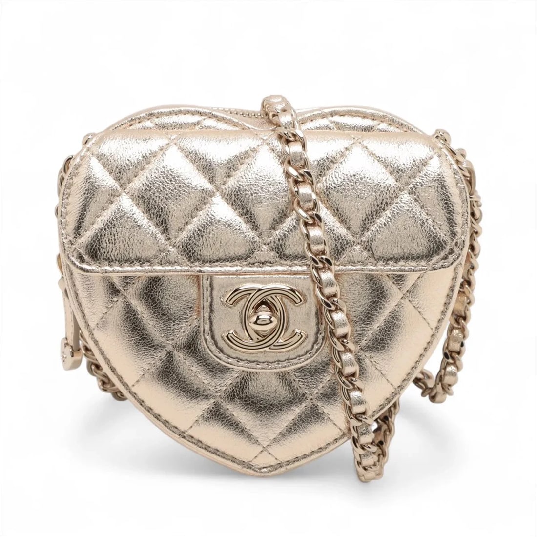 CHANEL MATELASSE LAMBSKIN CHAIN SHOULDER BAG (1 of 6)