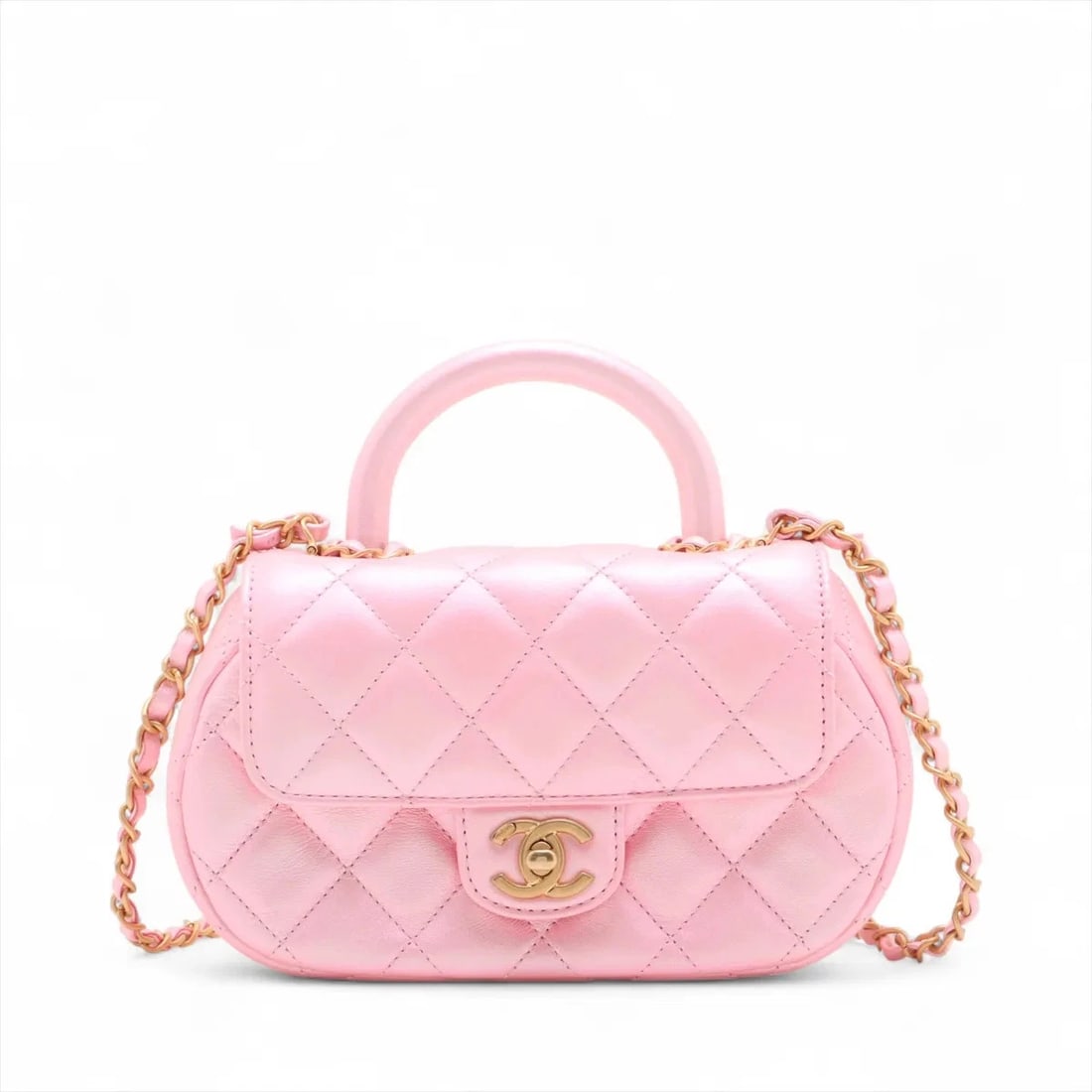 CHANEL MATELASSE LAMBSKIN 2 WAY SHOULDER BAG (1 of 7)