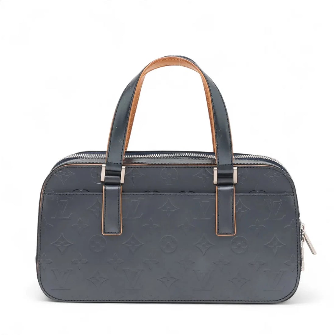 LOUIS VUITTON MONOGRAM MAT SHELTON BLUE: Louis Vuitton monogram mat Shelton Blue Brand: Louis Vuitton Type: Hand bag Material: Monogram Color: Blue Size: Height:6.1inch Length:11.4inch Depth:3.9inch Handle height:5.1inch Accessories: No