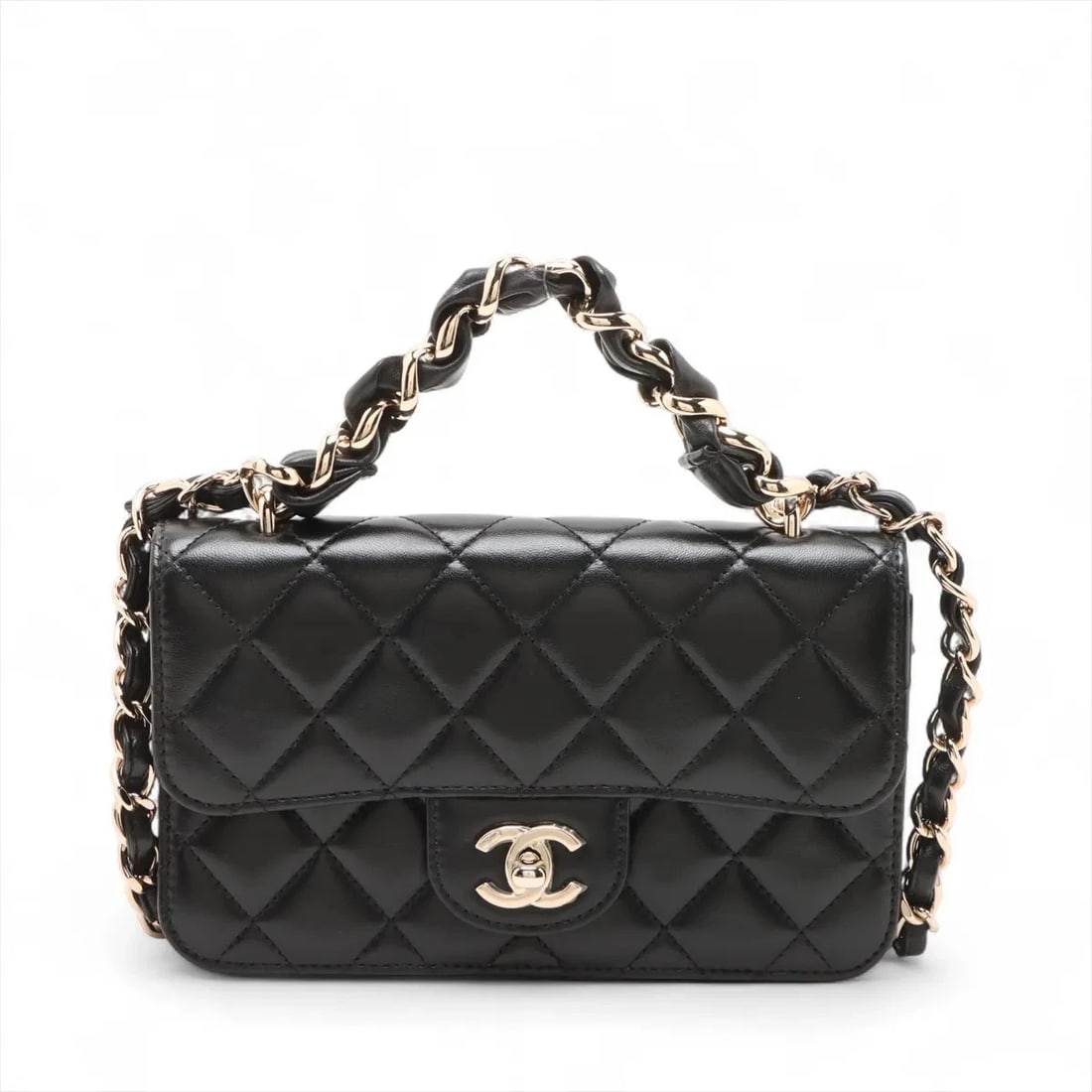 CHANEL MATELASSE LAMBSKIN 2 WAY SHOULDER BAG (1 of 6)