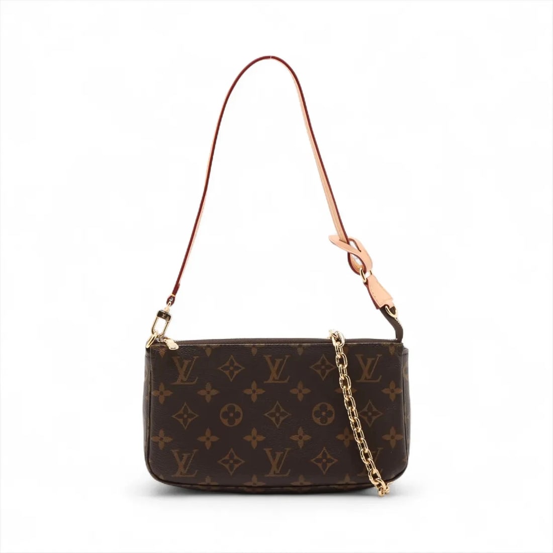 LOUIS VUITTON MONOGRAM POCHETTE ACCESSOIR BROWN (1 of 7)