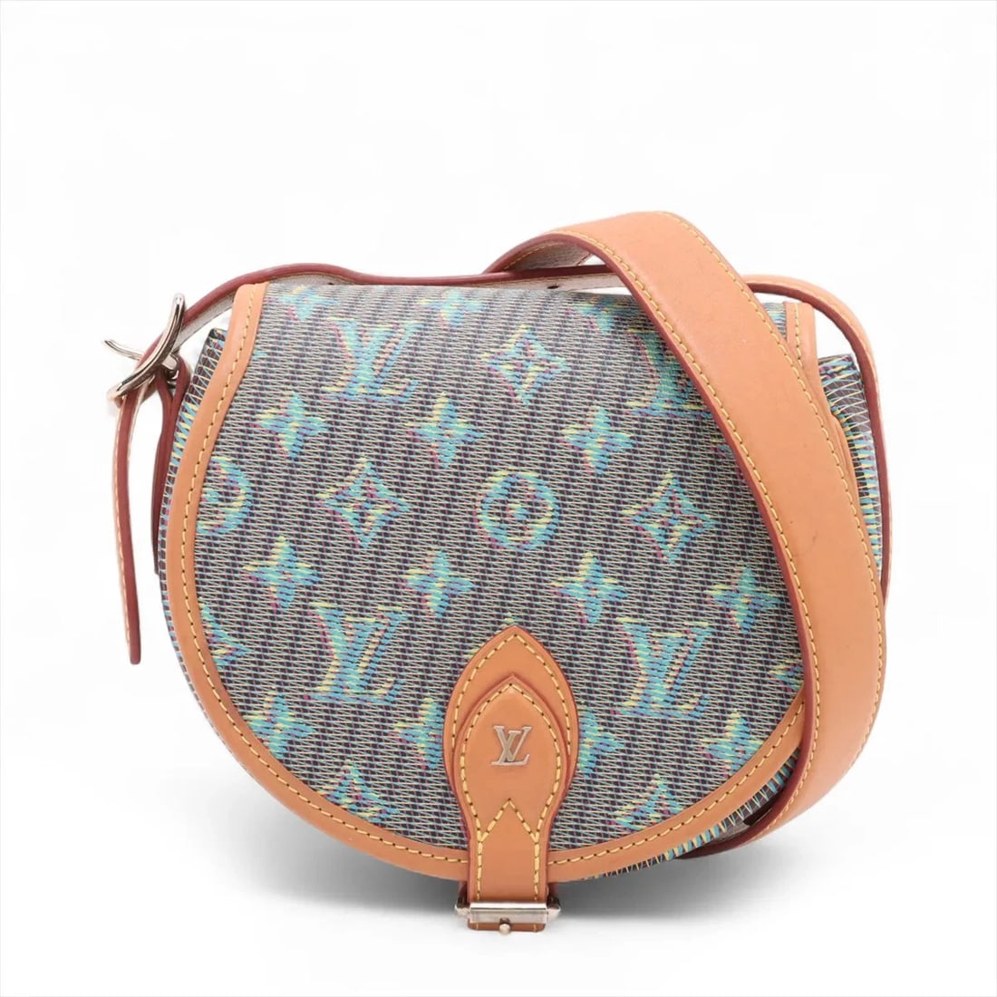 LOUIS VUITTON MONOGRAM LV POP TANBLAN BROWN: Louis Vuitton Monogram LV Pop Tanblan Brown Brand: Louis Vuitton Type: Shoulder bag Material: Monogram Color: Brown Size: Height:6.5inch Length:6.9inch Depth:3.0inch Shoulder height:20.7inch Acce