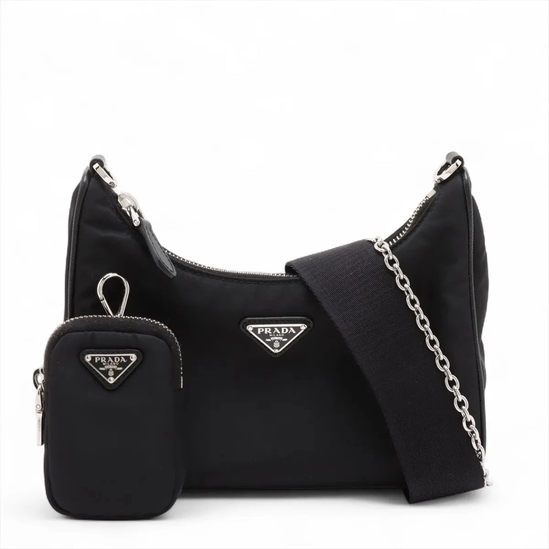 PRADA TESSUTO NYLON 2 WAY SHOULDER BAG (1 of 7)