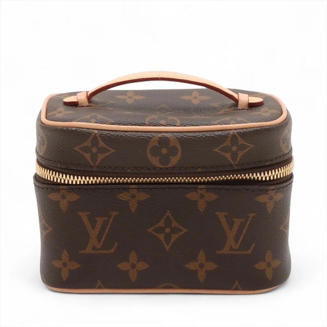 LOUIS VUITTON MONOGRAM NICE NANO BROWN (1 of 6)