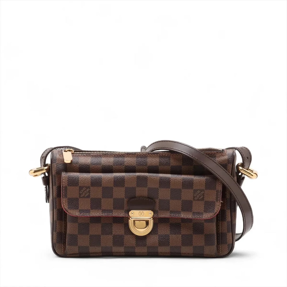 LOUIS VUITTON DAMIER RAVELLO GM BROWN: Louis Vuitton Damier Ravello GM Brown Brand: Louis Vuitton Type: Shoulder bag Material: None Color: Brown Size: Height:6.3inch Length:10.0inch Depth:3.0inch Shoulder height:23.0inch Accessories: