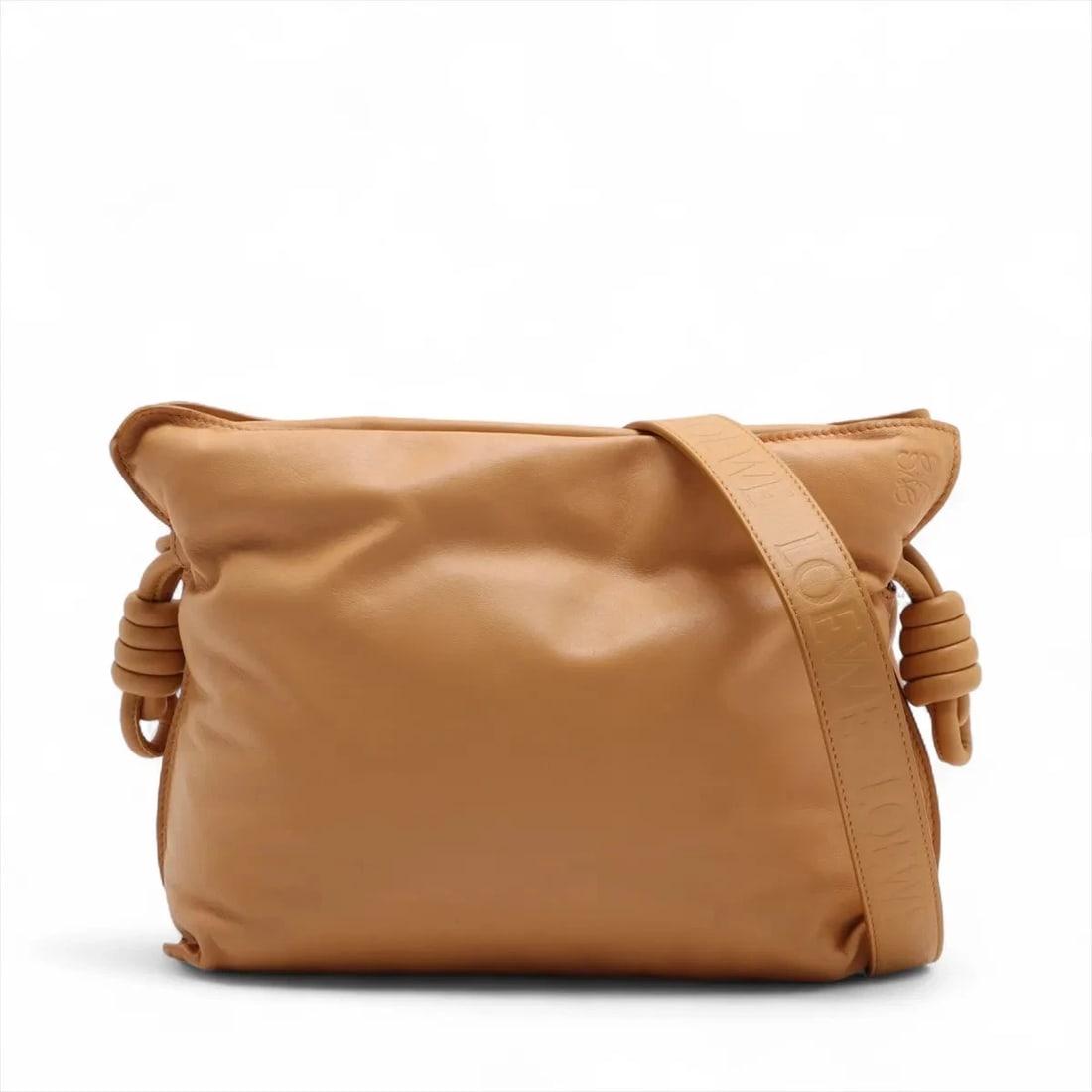 LOEWE FLAMENCO PUFFER LEATHER SHOULDER BAG YELLOW: Loewe Flamenco puffer Leather Shoulder bag Yellow Brand: Loewe Type: Shoulder bag Material: Leather Color: Yellow Size: Height:8.7inch Length:11.6inch Depth:3.7inch Shoulder height:16.3inch Acces