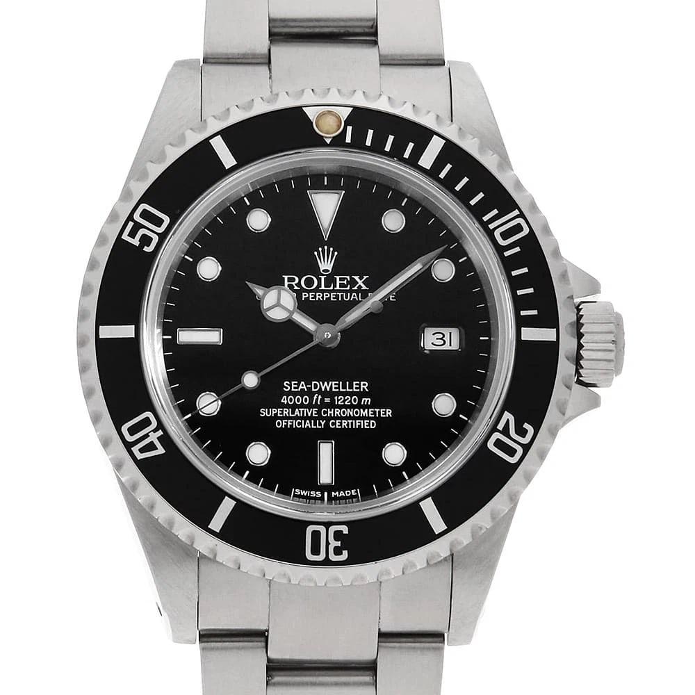 ROLEX SEA DWELLER BLACK P WATCH (1 of 6)