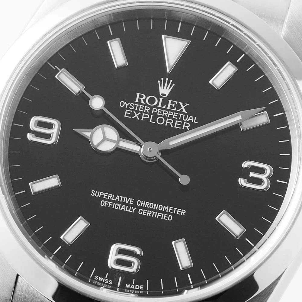 ROLEX EXPLORER BLACK D WATCH - 6