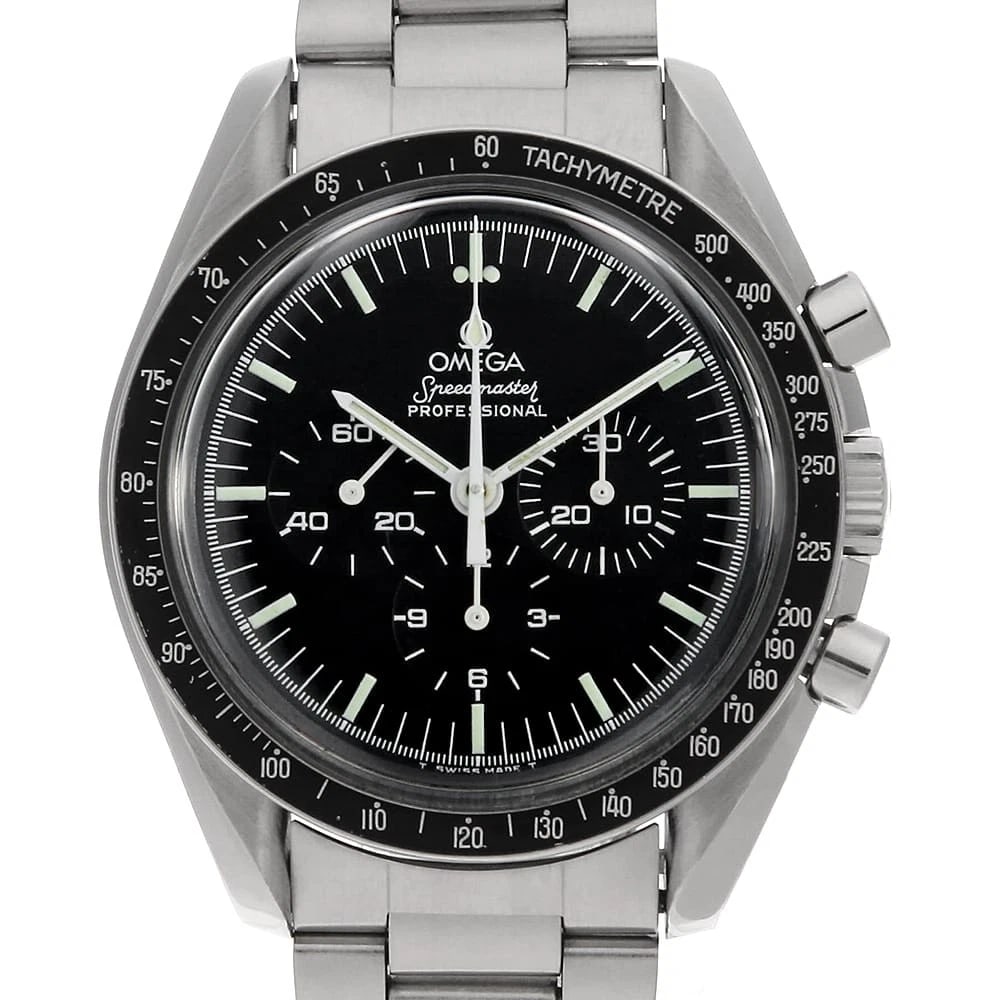 OMEGA SPEED MASTER PROFESSIONAL WATCH: OMEGA Speed master professional Watch Brand: OMEGA Type: Wrist watch Material: Band Material Stainless Steel, Case Material Stainless Steel Color: Dial Color Black Size: Band Size 20cm