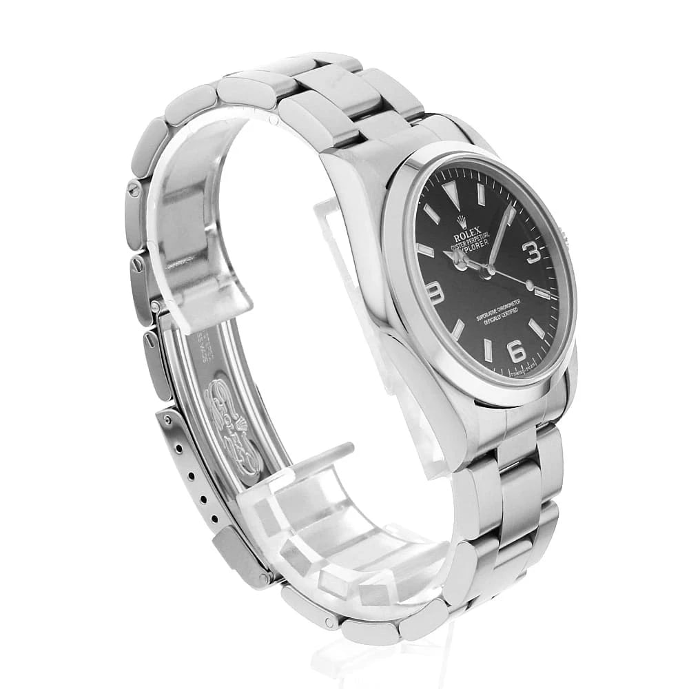 ROLEX EXPLORER BLACK WATCH - 3