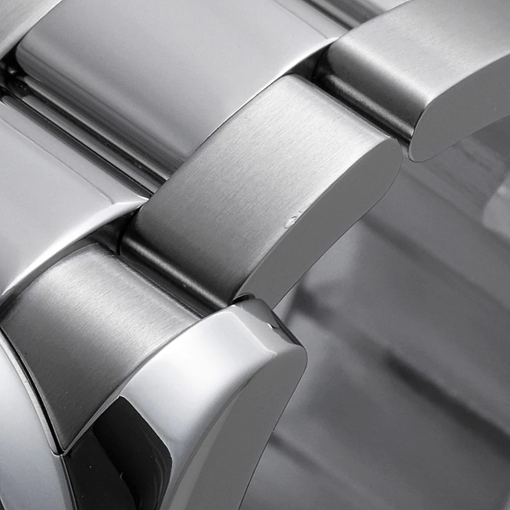 ROLEX DATEJUST SILVER WATCH - 8