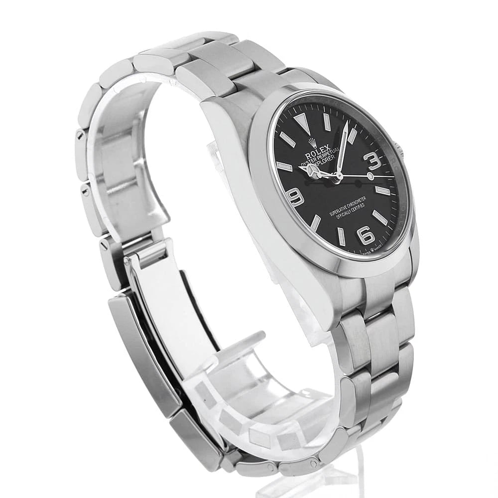 ROLEX EXPLORER BLACK WATCH - 3