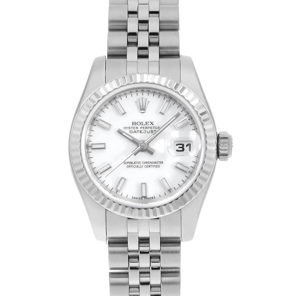 ROLEX DATEJUST WHITE BAR ROWS JUBILEE BRACELET Z WATCH: ROLEX Datejust white Bar Rows Jubilee Bracelet Z Watch Brand: ROLEX Type: Wrist watch Material: Band Material Stainless Steel, Case Material Stainless Steel Color: Dial Color White Size: Band