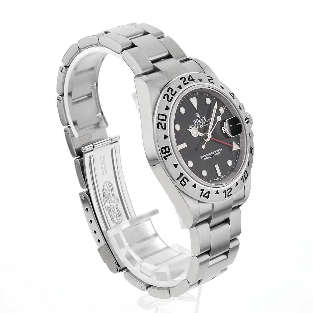 ROLEX EXPLORER BLACK WATCH - 3
