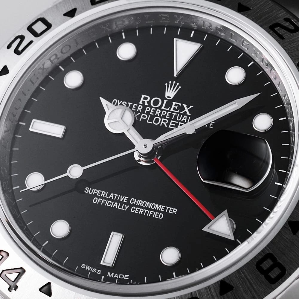 ROLEX EXPLORER BLACK WATCH - 6