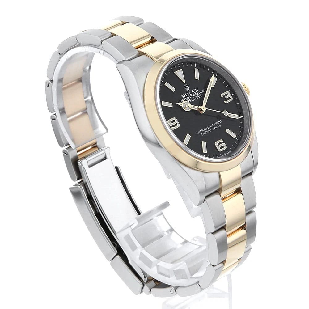 ROLEX EXPLORER BLACK WATCH - 3