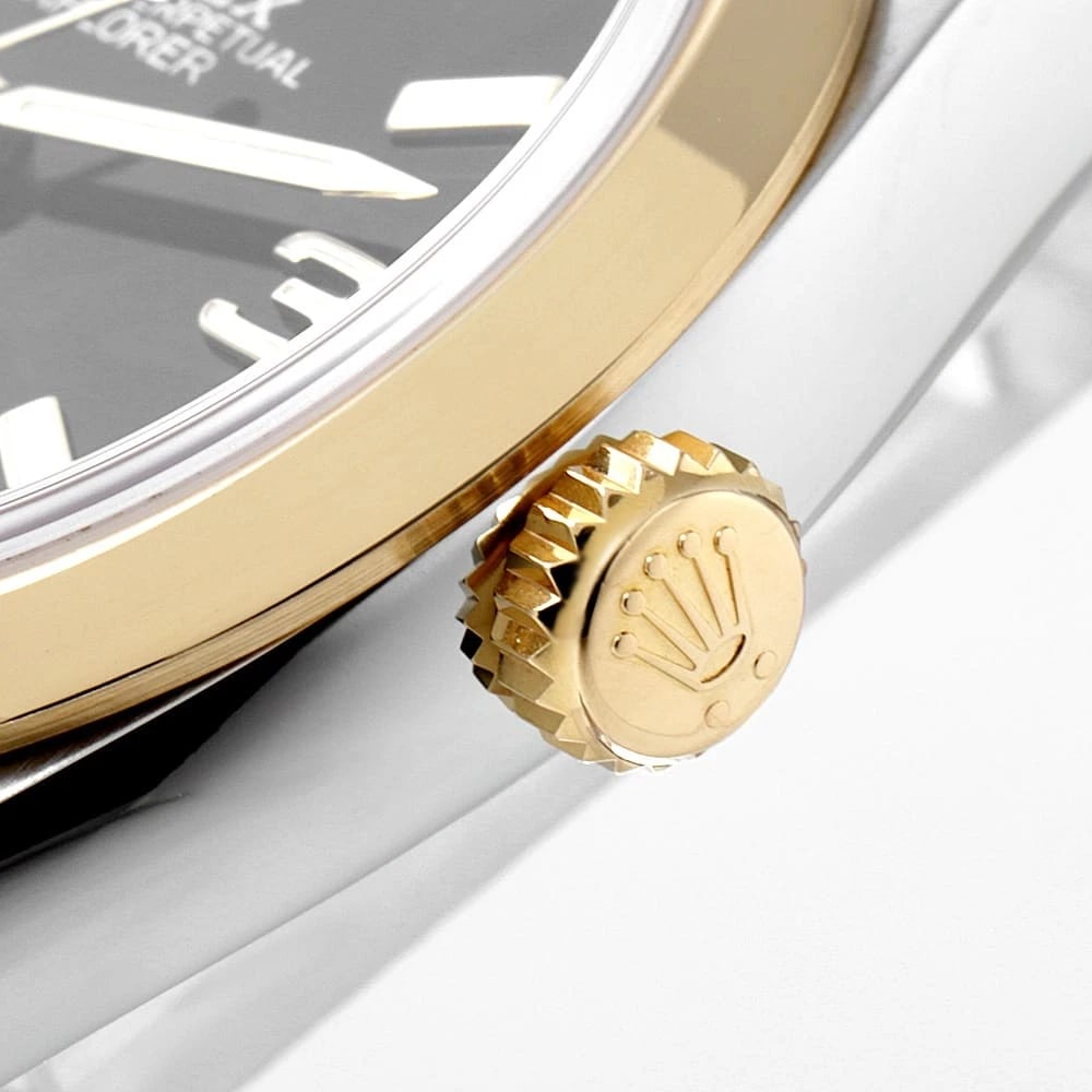 ROLEX EXPLORER BLACK WATCH - 7