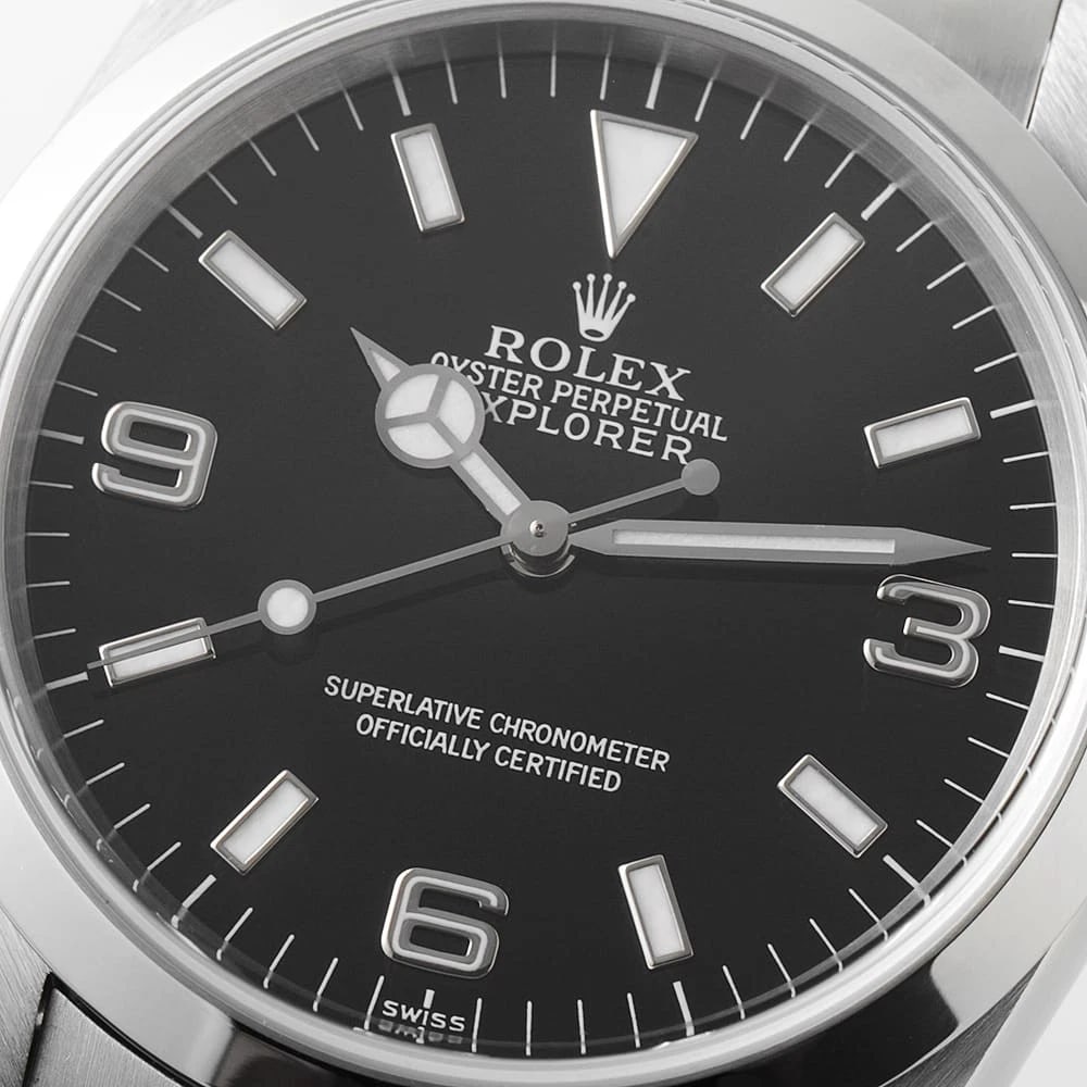 ROLEX EXPLORER BLACK WATCH - 4