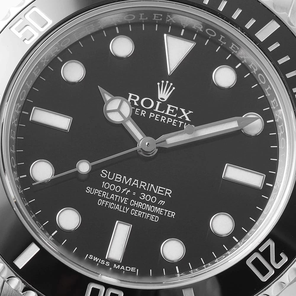 ROLEX SUBMARINER BLACK WATCH - 6