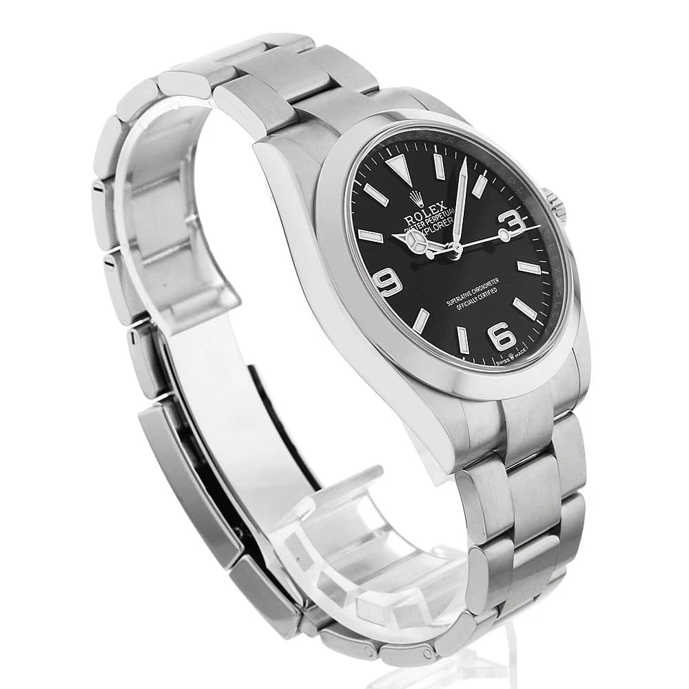 ROLEX EXPLORER BLACK WATCH - 3