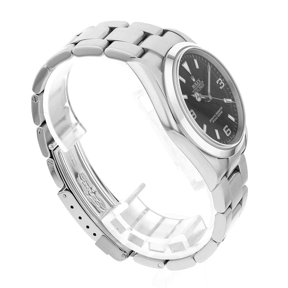 ROLEX EXPLORER BLACK WATCH - 3