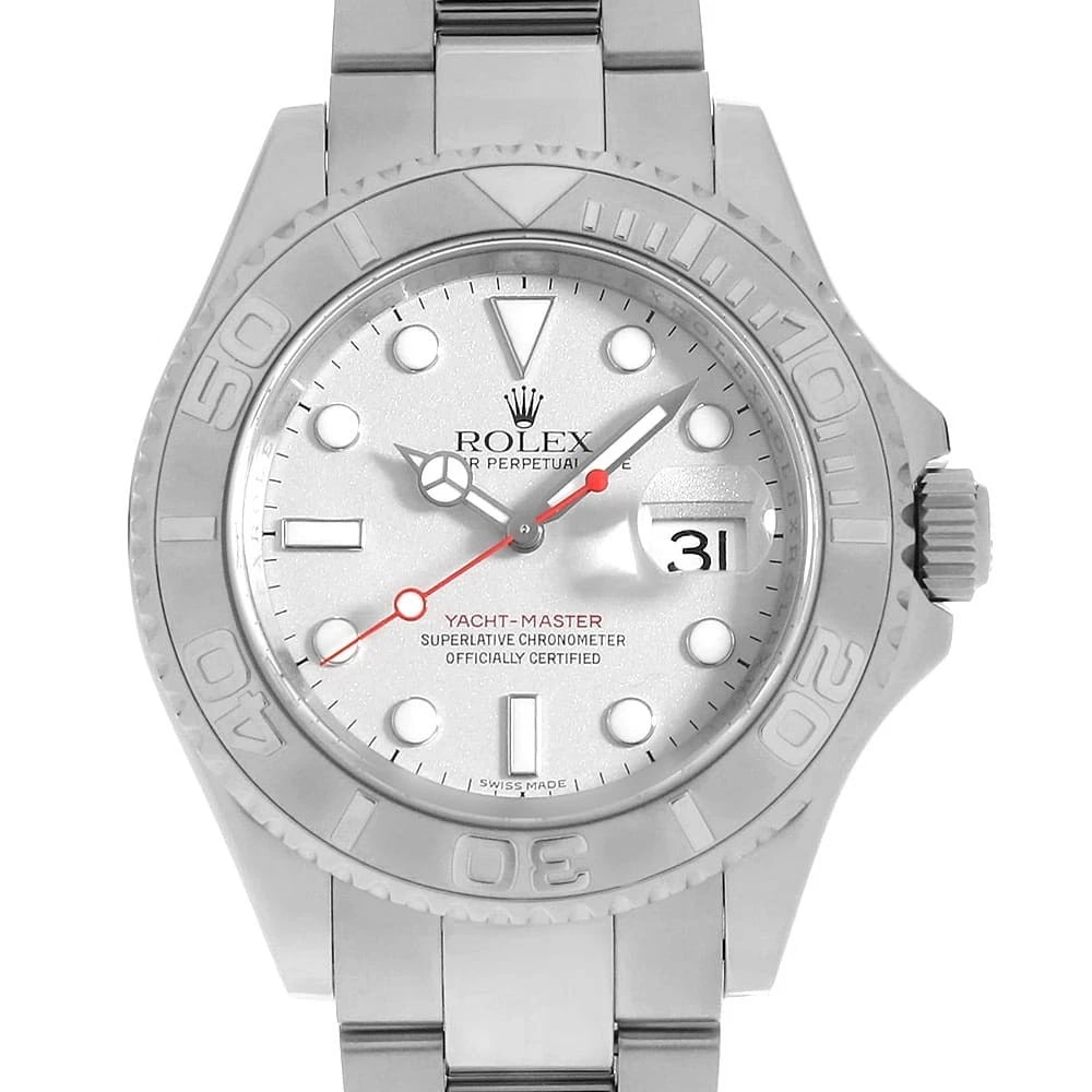 ROLEX YACHT MASTER SILVER WATCH (1 of 7)
