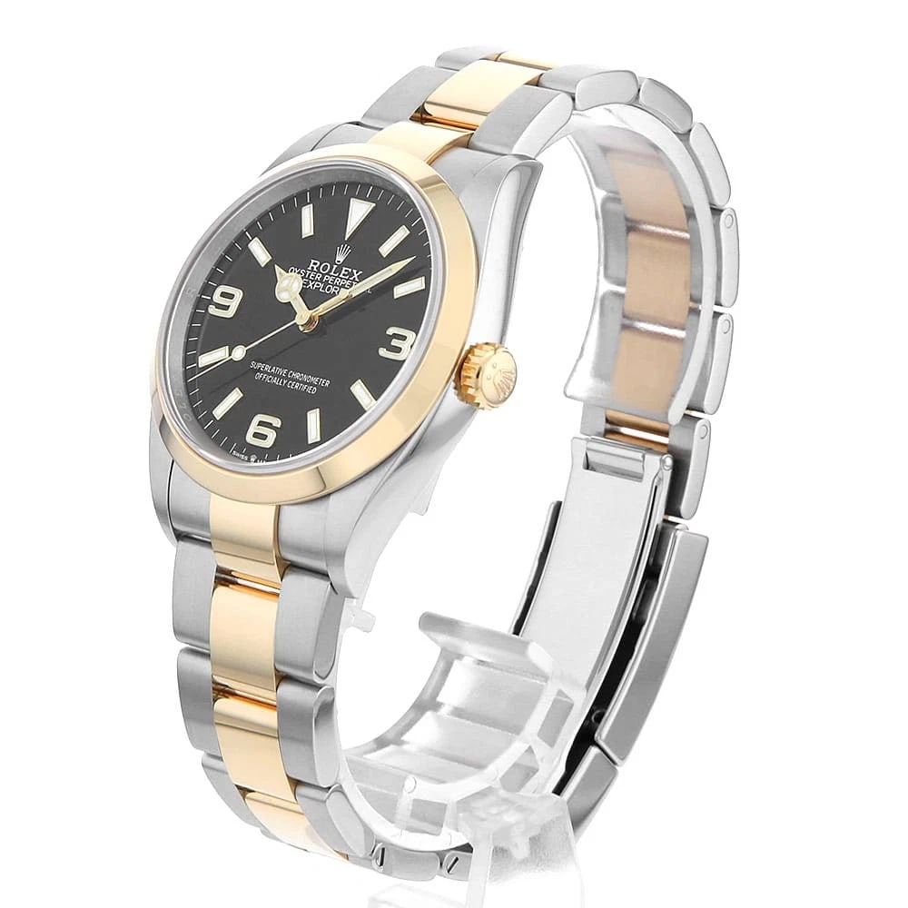 ROLEX EXPLORER BLACK WATCH - 2