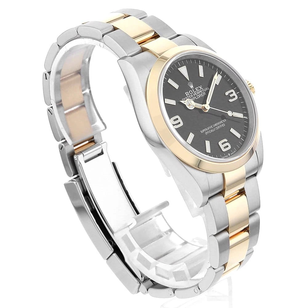 ROLEX EXPLORER BLACK WATCH - 3