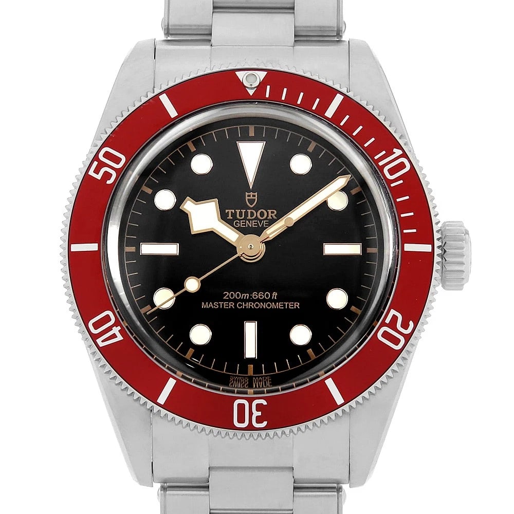 TUDOR BLACK BAY ROW BRACELET WATCH: TUDOR black bay row bracelet Watch Brand: TUDOR Type: Wrist watch Material: Band Material Stainless Steel, Case Material Stainless Steel Color: Dial Color Black Size: Band Size 20cm (7.9inch),