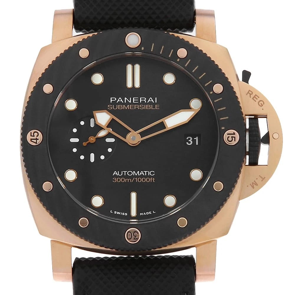 PANERAI SUBMERSIVE GOLDTECH WATCH (1 of 5)