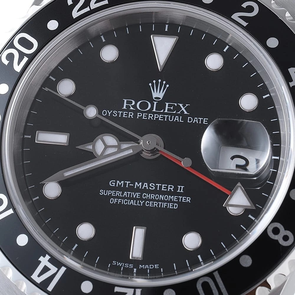 ROLEX GMT MASTER BLACK WATCH - 4