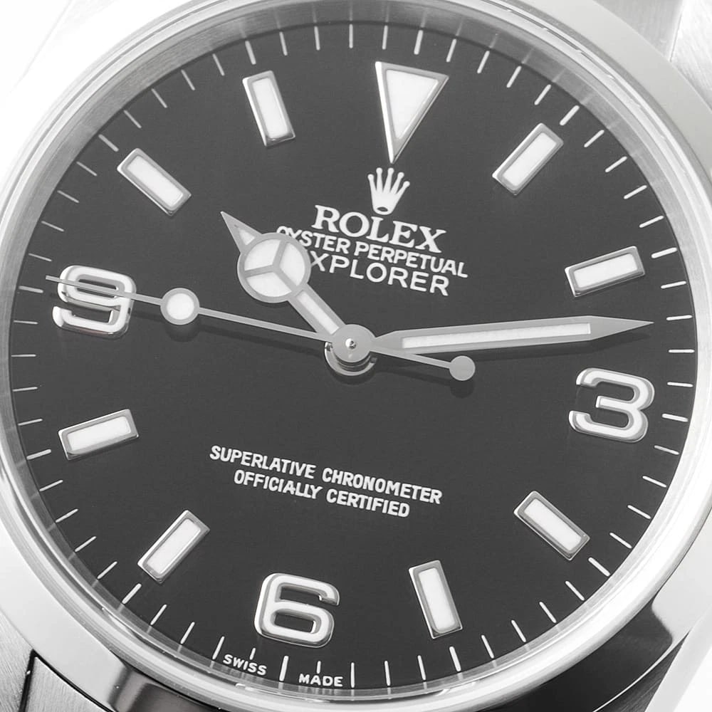 ROLEX EXPLORER BLACK WATCH - 4