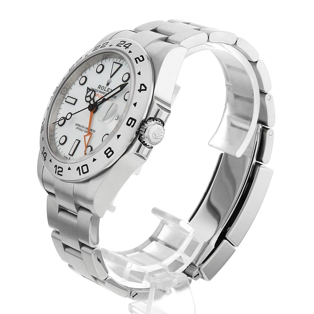 ROLEX EXPLORER WHITE WATCH - 2