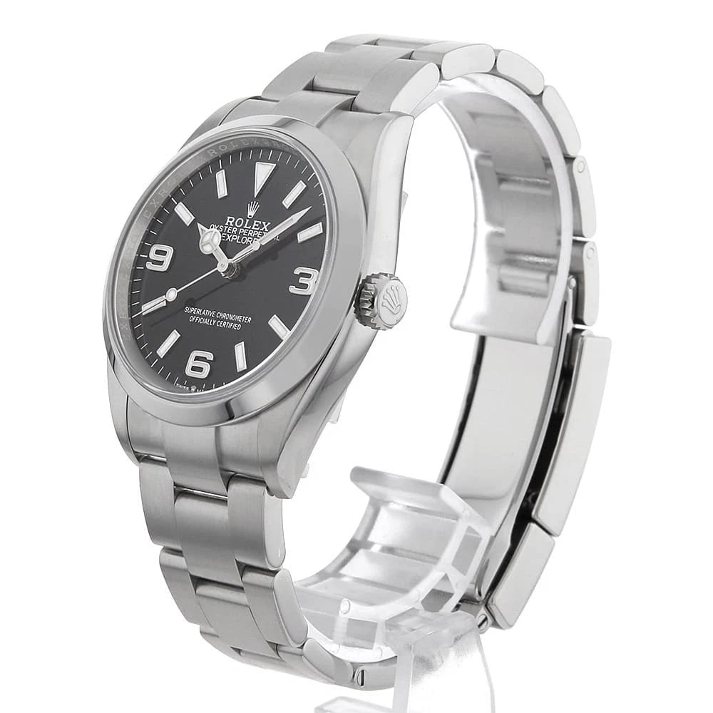 ROLEX EXPLORER BLACK WATCH - 2