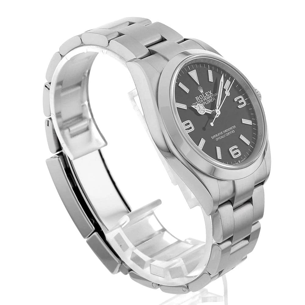 ROLEX EXPLORER BLACK WATCH - 3