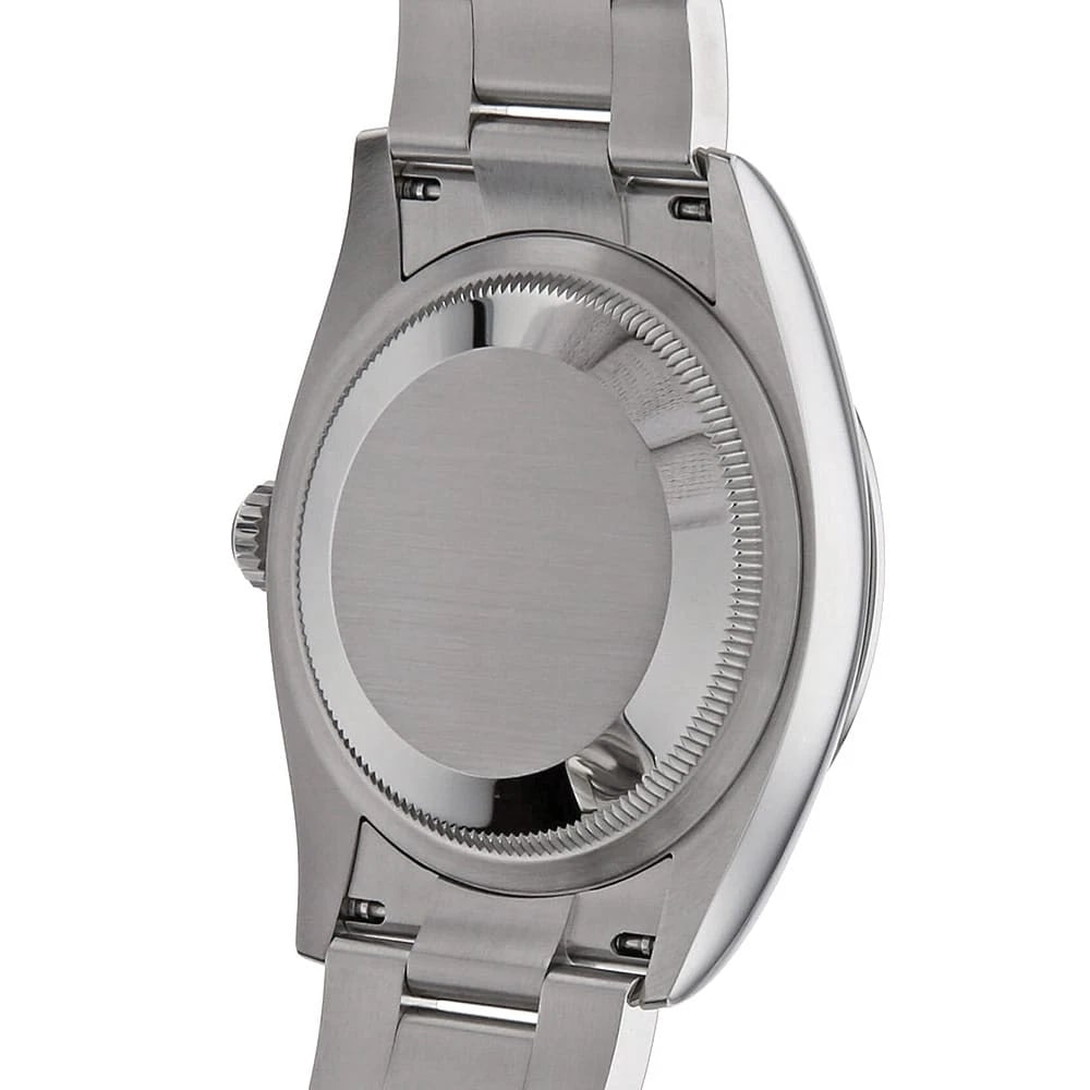 ROLEX DATEJUST BLACK ROWS OYSTER BREATH SECOND WATCH - 4