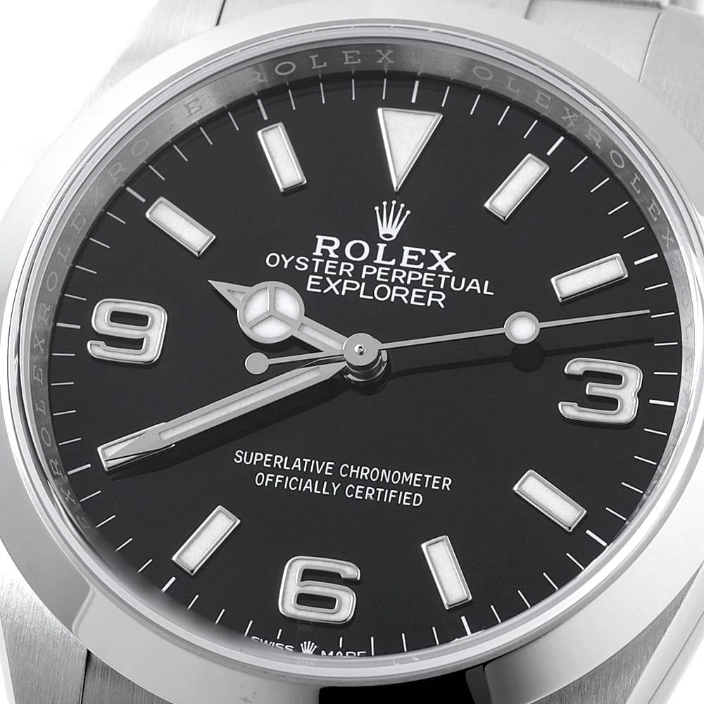 ROLEX EXPLORER BLACK WATCH - 6