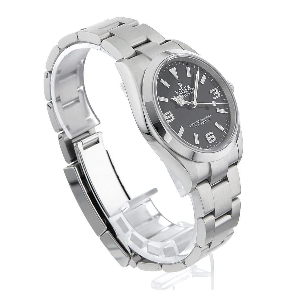 ROLEX EXPLORER BLACK WATCH - 3